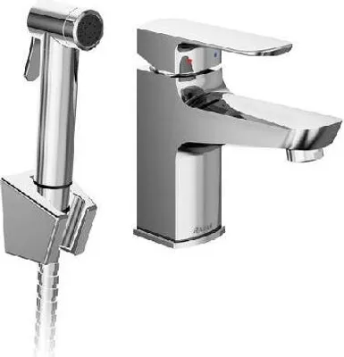 Zdjęcie produktu dla Bateria umywalkowa z natryskiem bidetowym RAVAK BM chrom X070165