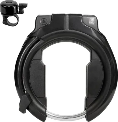 Produktbild von Fahrrad-Rahmenschloss Trelock RS 453 AZ Ringschloss Security-Level 4 inkl. Fahrradklingel