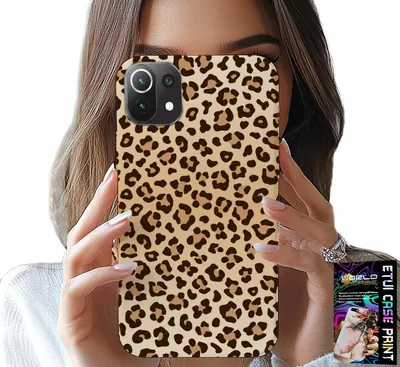Obrázok produktu pre Puzdro pre Xiaomi Mi 11 Lite – zadné kryty s leopardovým vzorom, módne ženské dizajny