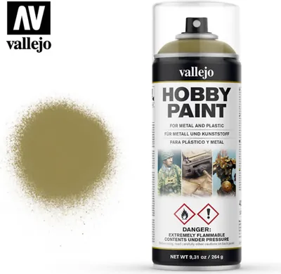 Obrázek produktu pro Vallejo Hobby barva ve spreji Panzer Yellow (400 ml)