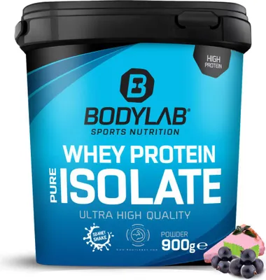 Produktbild von Bodylab24 Whey Protein Isolate Blueberry Cheesecake