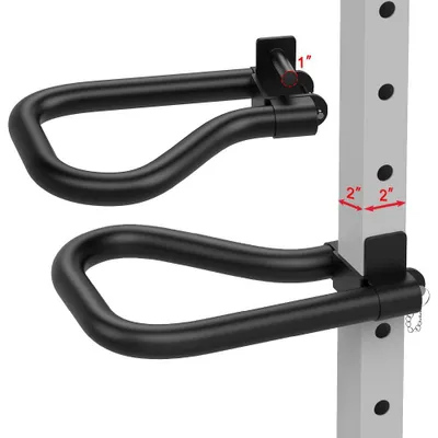 Produktbild von Stabset – 5,1 x 5,1 cmKniebeugestange – Metall, Schwarz – Für Krafttraining