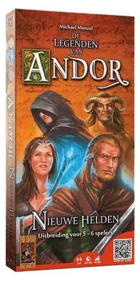 Produktbild von 999 Games De Legenden van Andor: Nieuwe Helden 5/6, Brettspiel-Erweiterung, 10 Jahr(e), 60 min