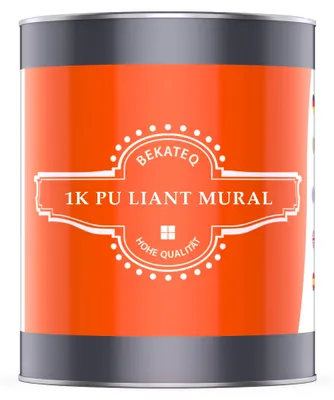 Produktbild von BEKATEQ 1K PolyurethanBindemittel + Grundierung für Steinteppiche, 1kg farblos I Polyurethan Kiesfestiger für senkrechte/vertikale Untergründe I Kunstharz Wandbeschichtung für Wand, Treppe BK-633