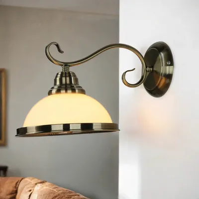 Produktbild von Stlivolle Wandleuchte in Messing Jugendstil Wandlampe E27 für Innen