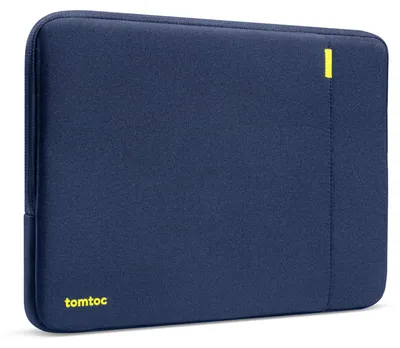 Produktbild von tomtoc 360° Tasche Hülle für 15 Zoll MacBook Air M5/M4/M3/M2 2026-2023 – Größe 15 Zoll für MacBook Air 15, Laptop-Schutzhülle, Navy Blau