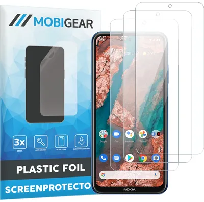 Produktbild von Mobigear Displayschutzfolie für Nokia XR20 – Schutzfolie, kompatibel mit Hüllen (3er-Pack)