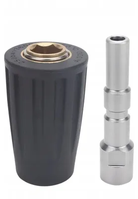 Produktbild von Schnellkupplungs-Set G1/4 – Hochdruckkupplung mit Innen- und Außengewinde | 250 bar 150°C | Kompatibel mit Nilfisk Kranzle D12 K2160–K2195