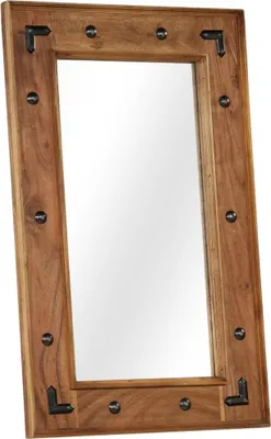 Obrázok produktu pre vidaXL Zrkadlo z masívneho agátového dreva 50x80 cm