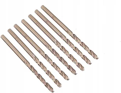 Obrázek produktu pro Sada kobaltových vrtáků HSS M35 HSS-CO 4 mm pro nerezovou ocel