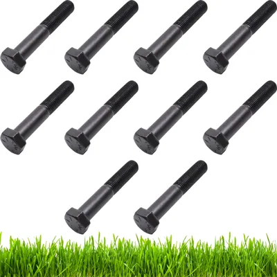 Zdjęcie produktu dla ZESTAW 10 ŚRUB 57mm Ø 3/8” mocowanie noży do piasty kosiarki AL-KO, BOLENS
