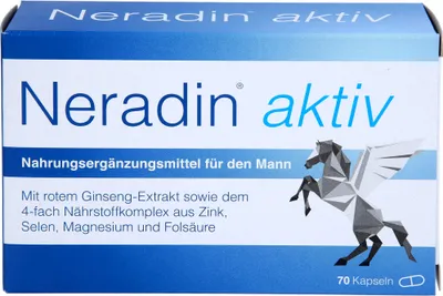 Produktbild von Neradin aktiv Kapseln speziell für die Bedürfnisse des Mannes, 70 St. Kapseln