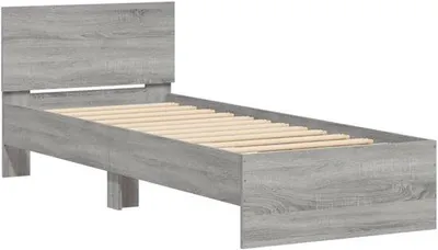 Produktbild von Einbettrahmen mit Kopfteil aus Hendelholz, 90x190 cm
