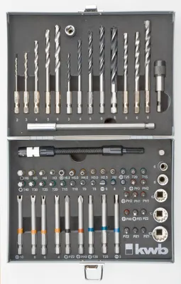Image de kwb 106300 drill bit Drill bit set 67 pc(s)