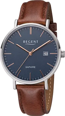 Produktbild von Regent F-1228 Herrenuhr Edelstahl Saphirglas Ø 38 mm