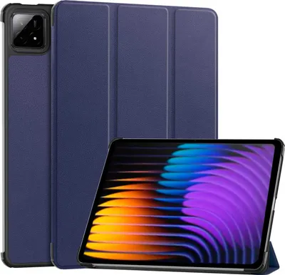Image de imoshion Trifold Bookcase pour Xiaomi Pad 7 / 7 Pro / 8 / 8 Pro - Bleu foncé