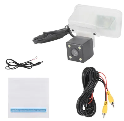 Image de Caméra de recul CCD, grand angle haute résolution de 170°, IP67, étanche, compatible avec le RAV4 20