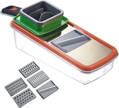 Produktbild von Multifunktionale Gemüseschäler - Gemüserasp - Gurkenschäler - Handrasp für Gemüse - Handkäsespätzle - Handjulienne-Schneider - Gurkenschäler - Küchenwerkzeug