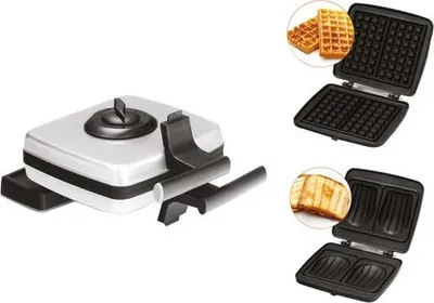 Image de Croque-gaufres 2 plaques 1200w - Frifri - FRI022810512GRP -