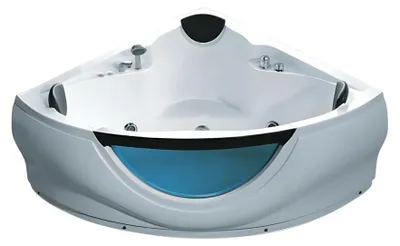 Obrázek produktu pro Hydromassagewanne Massagebecken Whirlpool Blubberbad Spa-Bad 150x150 cm