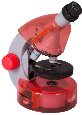 Obrázek produktu pro Mikroskop Levenhuk LabZZ M101 (oranžový, CZ)