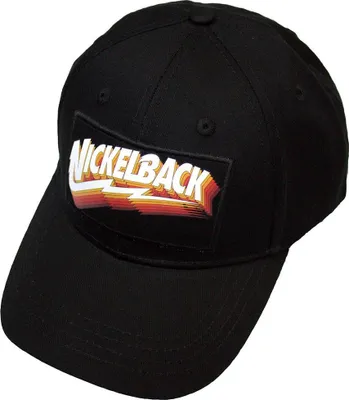 Produktbild von Nickelback - Baseball-Mütze RO14067 (Einheitsgröße) (Schwarz/Weiß/Orange)