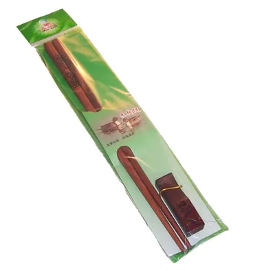 Produktbild von 009 Chopsticks 1 Paar Essstäbchen Bänkchen Holz in Folie