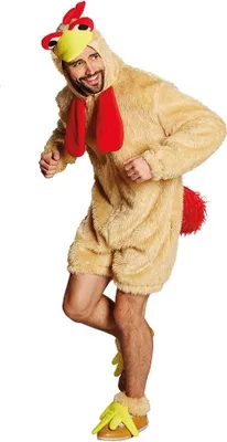 Produktbild von Hahn Huhn Junggesellenabschied Karneval Fasching Kostüm L