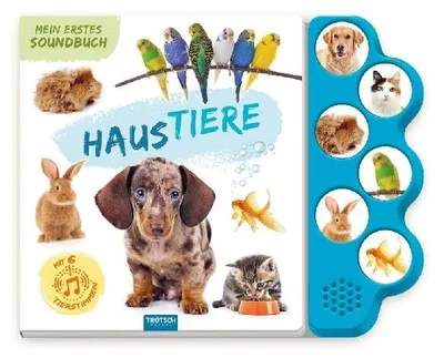 Produktbild von TRÖTSCH - Soundbuch Mein erstes Soundbuch Haustiere| Ab 1,5 Jahren