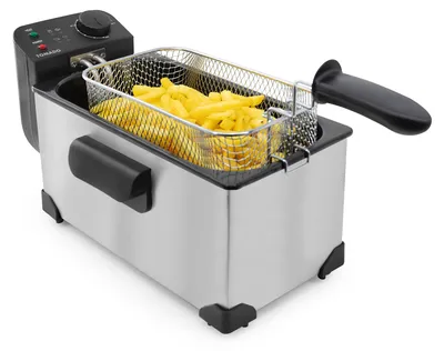 Obrázek produktu pro Tomado Tomado TDF3001S - Fritéza - objem 3 litry - 2200 W - studená zóna - nerezová ocel