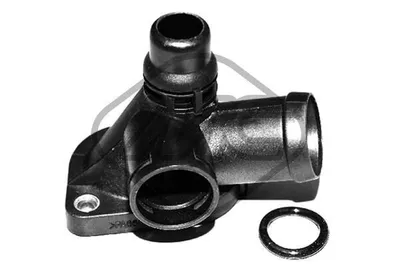 Produktbild von Metalcaucho 03819 Kühlmittelflansch für AUDI A4 Avant (8ED, B7) Wasserflansch
