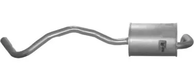 Produktbild von IZAWIT 26.058 Endschalldämpfer für RENAULT SCÉNIC II (JM0/1) Auspuff