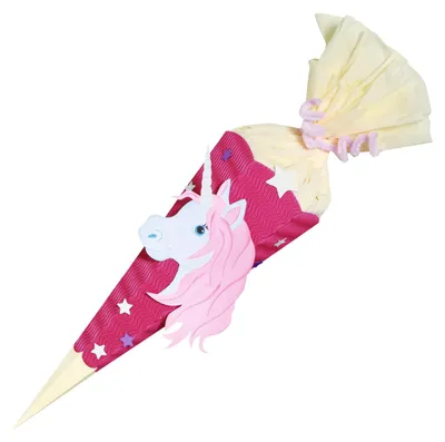 Produktbild von URSUS Schultüten Bastelset Mini Einhorn pink