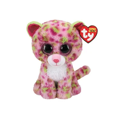 Produktbild von TY Lainey, Spielzeug-Leopard, Grün, Pink, Weiß, Plüsch, 3 Jahr(e), Vereinigte Staaten, 85 mm