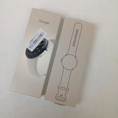 Produktbild von Google Pixel Watch 4 (41mm) LTE silber/porcelain