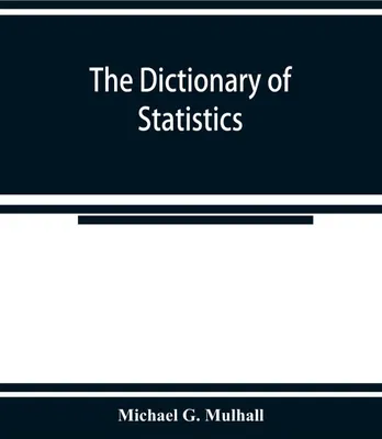 Produktbild von The dictionary of statistics