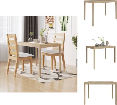 Obrázek produktu pro vidaXL Jídelní stůl 110x70x75 cm z masivního dřeva akácie - Jídelní stoly