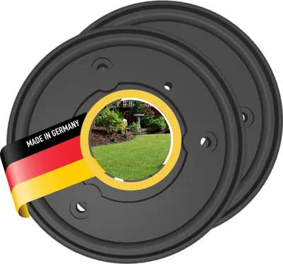 Produktbild von 2 x Abdeckung Scheibendichtung passend für Mammotion Luba Mähroboter Ersatzteil Eingriffschutz Kappe Zubehör Set für Luba Versiegelungs Kit Weniger Reinigung nötig