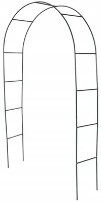 Zdjęcie produktu dla ProGarden łuk do róż GArtenbogen krata pergolowa z metalu do róż pnących 140x240 cm