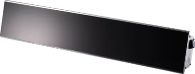 Zdjęcie produktu dla Promiennik podczerwieni z pilotem Relax Glass Dimmer IP65 2200 W czarno-srebrny