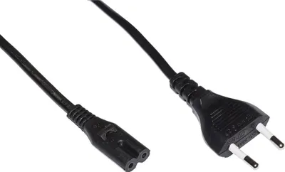Zdjęcie produktu dla Link Accessori LKC718, 1,8 m, CEE7/16, IEC C7, H03VVH2-F, 250 V, 2.5 A