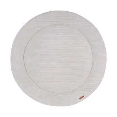 Produktbild von Baby's Only Krabbeldecke rund Sense - Kieselgrau - Ø95 cm