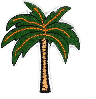 Produktbild von Palmen-Emblem-Aufnäher zum Aufbügeln