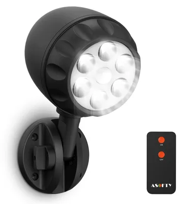 LED-Bewegungsmelder, 6 LEDs, 1000 Lumen, IP65, batteriebetrieben
