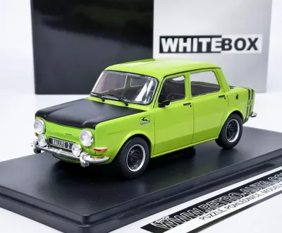 Obrázok produktu pre Simca 1000 Rallye 2 (1970) Zeleno-čierna Whitebox 1:24
