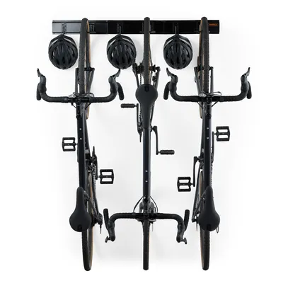 Produktbild von VonHaus Fahrrad Wandhalterung Set für 3 Fahrräder und 3 Helme - für die Garage