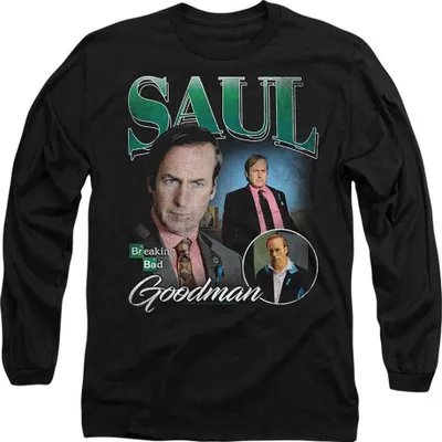 Produktbild von Breaking Bad - T-Shirt für Herren/Damen Uni, Langärmlig TV28069 (M) (Schwarz)