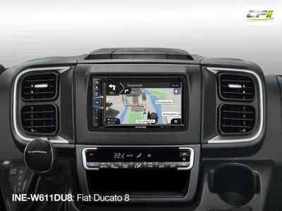 Produktbild von Alpine INE-W611DU8 SET Navigationsstation Fiat Ducato 8 6,5 Zoll Touchscreen DAB