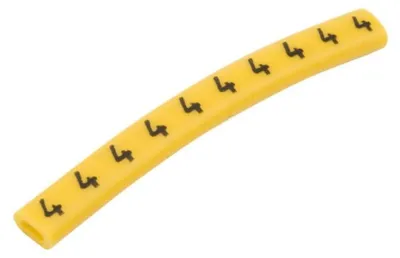Produktbild von Kabelmarkierer OZ-0/4 gelb E04ZP-01020100500 (100 Stück)