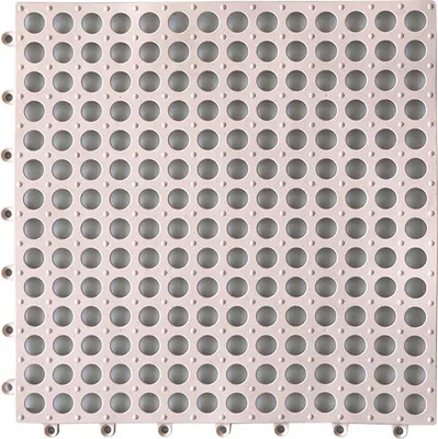 Produktbild von INF 12er-Pack rutschfeste, abtropfbare Geschirrabtropfmatte Weiß